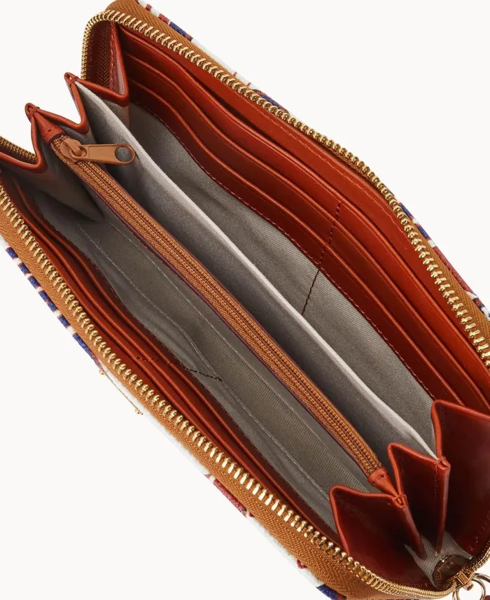 NFL Giants Large Zip Around Wristlet Giants ManWoman Dooney and Bourke Wallets NFL Giants Large Zip Around Wristlet Giants ManWoman Dooney and Bourke Wallets