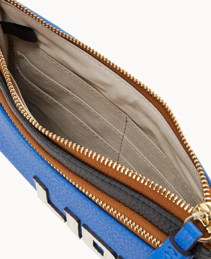 NFL Lions Double Zip Wristlet Lions ManWoman Dooney and Bourke Wallets NFL Lions Double Zip Wristlet Lions ManWoman Dooney and Bourke Wallets