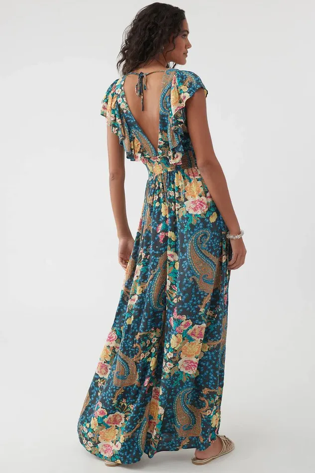 NOLEE MAXI DRESS Slate Women O039NEILL Clothing
