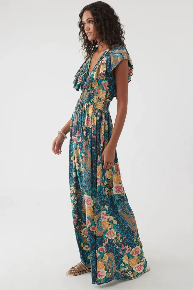 NOLEE MAXI DRESS Slate Women O039NEILL Clothing