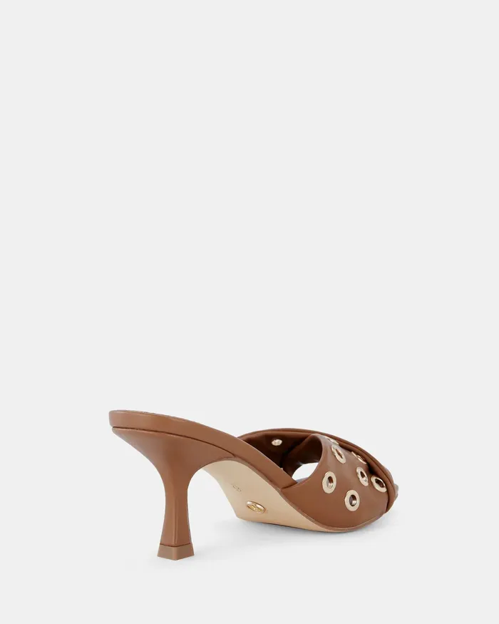 NOVO Shoes Party Women YARA CARAMEL High Heels