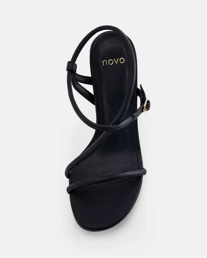 NOVO Shoes Party Women ZPENSER BLACK High Heels