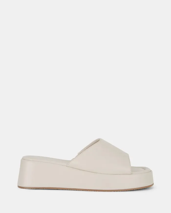 NOVO Shoes Wedges Women BAKER CREAM