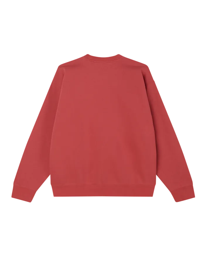 OBEY Clothing SWEATSHIRTS Men DIGABLE CREWNECK Mineral Red