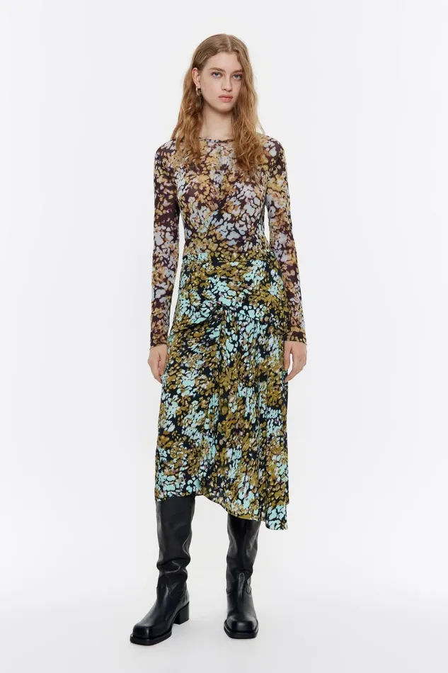 Ocher Leomimosa Puffy Midi Skirt Leomimosa Ochre Women Bimba Y Lola Total Look Ocher Leomimosa Puffy Midi Skirt Leomimosa Ochre Women Bimba Y Lola Total Look
