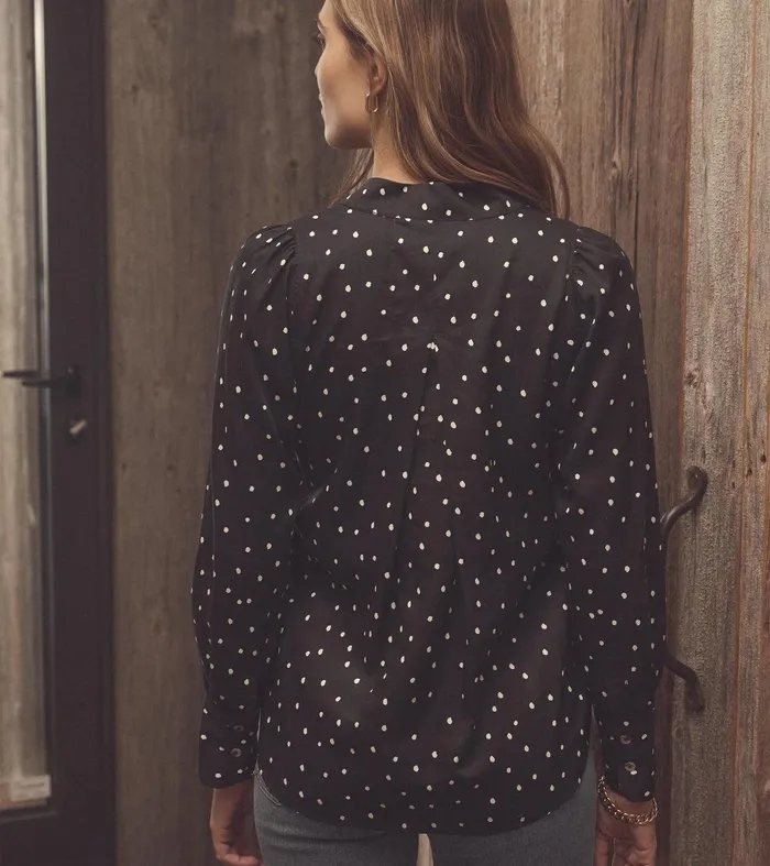 Olivia Blouse 8211 Classic Spots Hatley