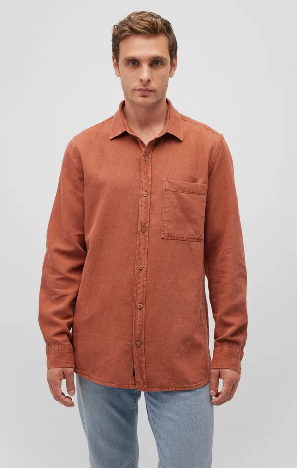 One Pocket ButtonUp Shirt In Aragon Men Mavi Jeans Shirts One Pocket ButtonUp Shirt In Aragon Men Mavi Jeans Shirts