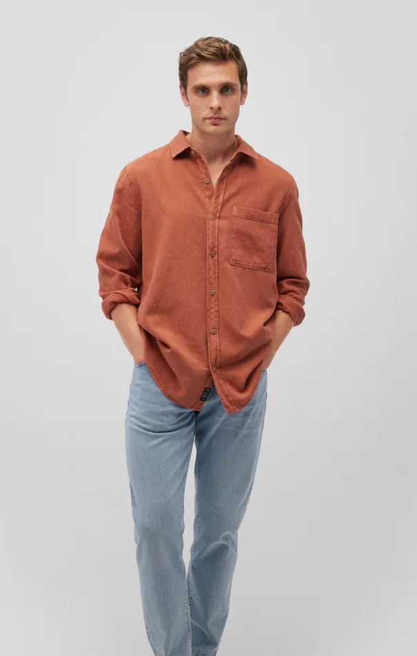 One Pocket ButtonUp Shirt In Aragon Men Mavi Jeans Shirts One Pocket ButtonUp Shirt In Aragon Men Mavi Jeans Shirts