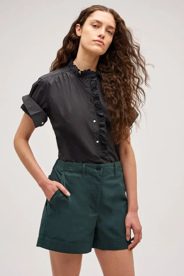 Oroton Alfie Carpenter Short Vine Green Women Shorts Oroton Alfie Carpenter Short Vine Green Women Shorts