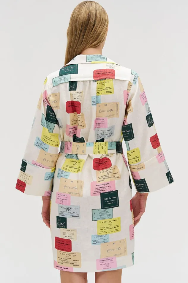 Oroton Invitation Print Tunic Dress Multi Women Dresses Oroton Invitation Print Tunic Dress Multi Women Dresses