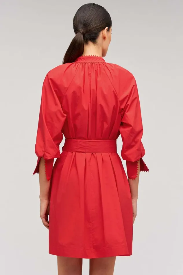 Oroton Lace Detail Smock Dress Poppy Women Dresses Oroton Lace Detail Smock Dress Poppy Women Dresses