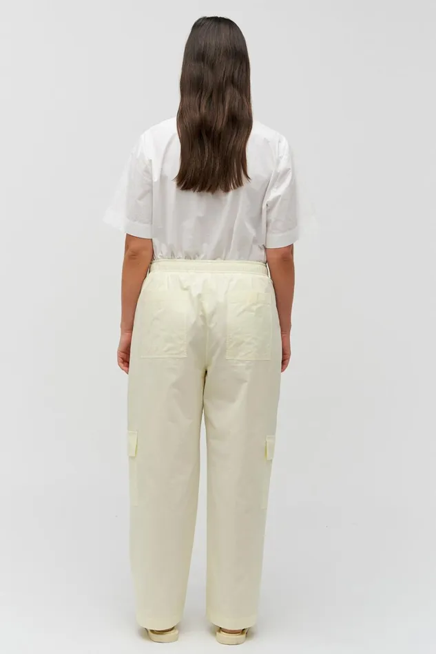 Oroton Scout Poplin Cargo Pant Lemon Women Pants Oroton Scout Poplin Cargo Pant Lemon Women Pants