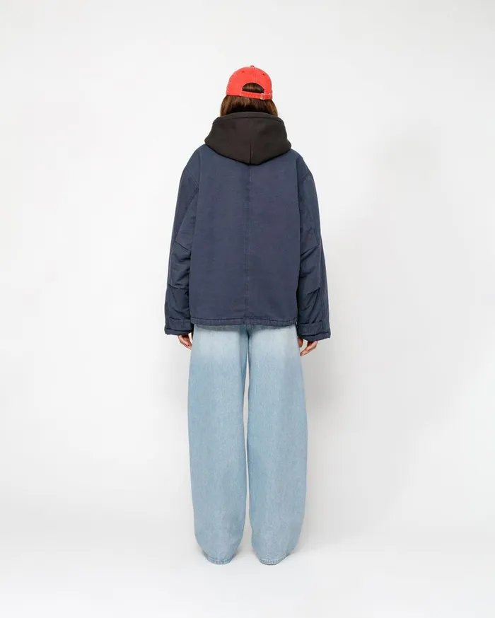Outerwear MenWomen Stussy INSULATED FIELD JACKET Navy