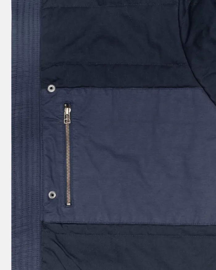 Outerwear MenWomen Stussy INSULATED FIELD JACKET Navy