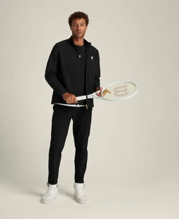 Pants and Joggers Men Wilson Aston WarmUp Pant Black Pants and Joggers Men Wilson Aston WarmUp Pant Black