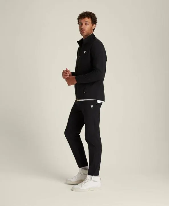 Pants and Joggers Men Wilson Aston WarmUp Pant Black Pants and Joggers Men Wilson Aston WarmUp Pant Black