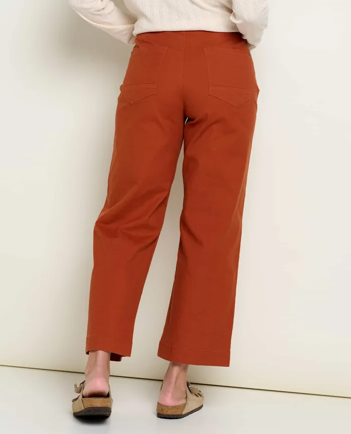 Pants Women8217s Earthworks Wide Leg Pant Cinnamon ToadandCo