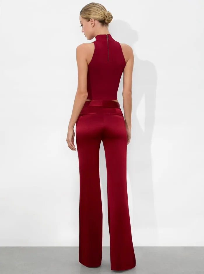 Pants Women Alice Olivia Andrew Pant Garnet