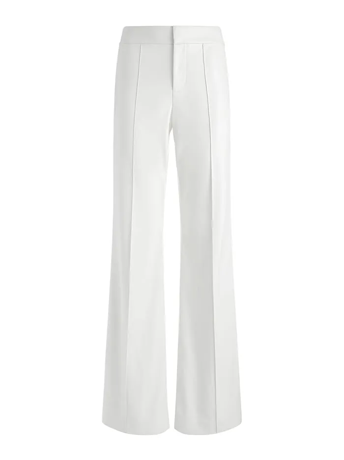 Pants Women Alice Olivia Dylan Vegan Pant Ecru