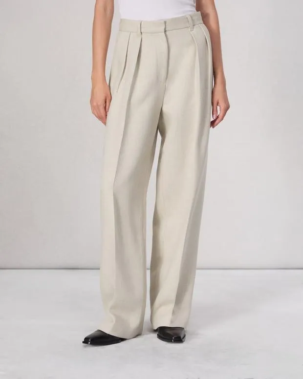 Pants Women Rag and Bone Francine Suiting Pant Oatmeal