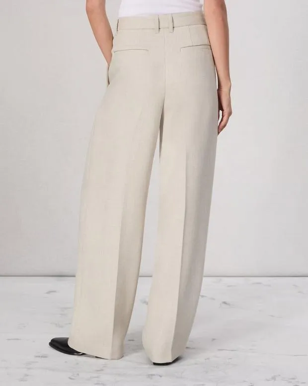Pants Women Rag and Bone Francine Suiting Pant Oatmeal