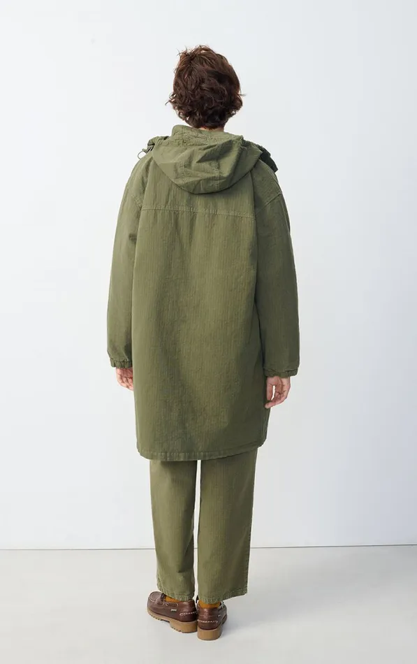 Parka Rygybay Khaki Women American Vintage Coats and Puffer Coats Parka Rygybay Khaki Women American Vintage Coats and Puffer Coats