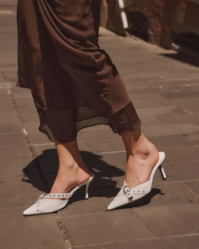 Party ISORELLA WHITE High Heels NOVO Shoes Women