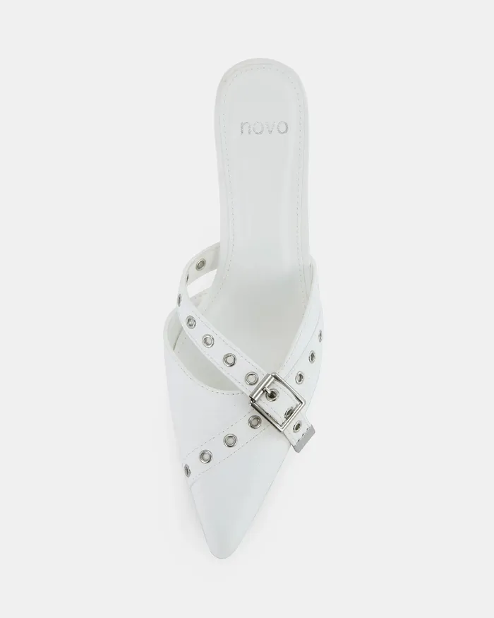 Party ISORELLA WHITE High Heels NOVO Shoes Women