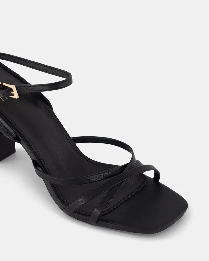 Party NOVO Shoes Women MARLIE BLACK Open Toe Heels