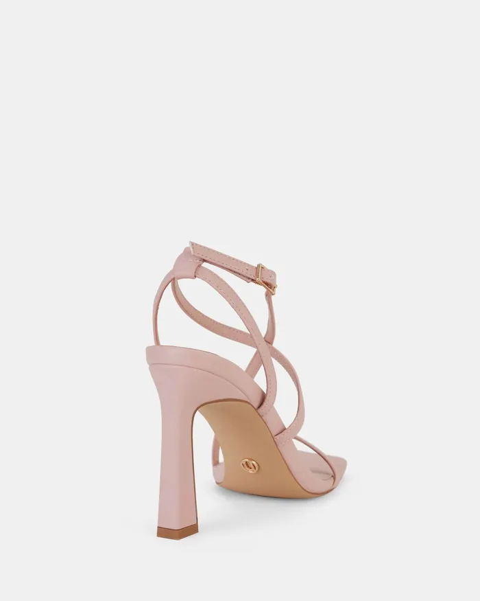 Party NOVO Shoes Women YOUTHFUL Coral Open Toe Heels