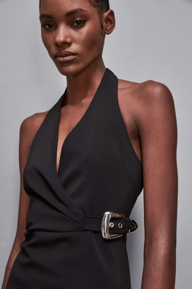 Patrizia Pepe Dresses Midi Dress With Belt Black 8211 Women