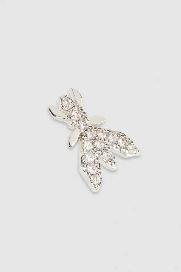 Patrizia Pepe Earrings Brass Earrings Silver 8211 Women