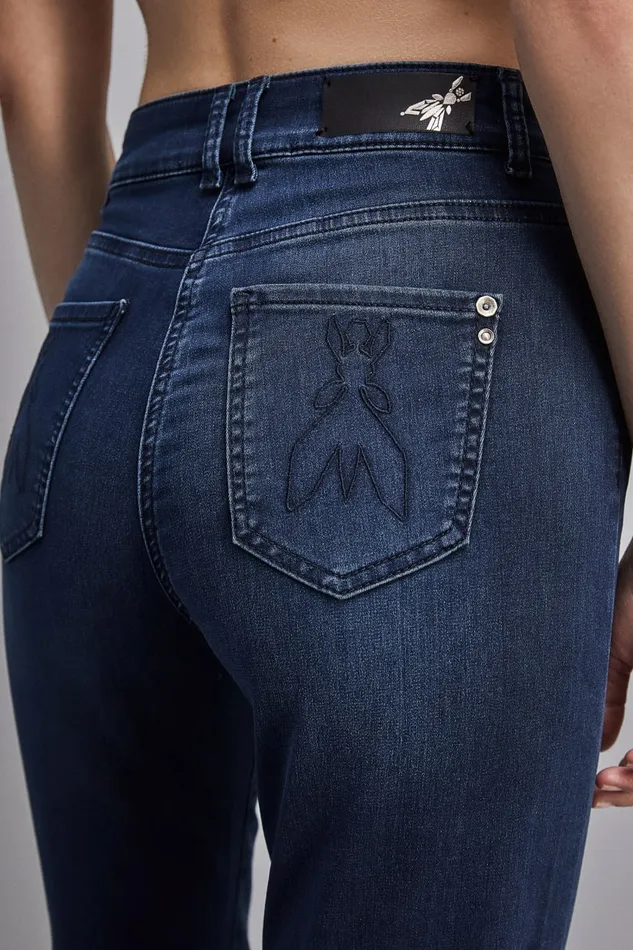 Patrizia Pepe Pants and Jeans Jeans Jeggings Flare Blue 8211 Women
