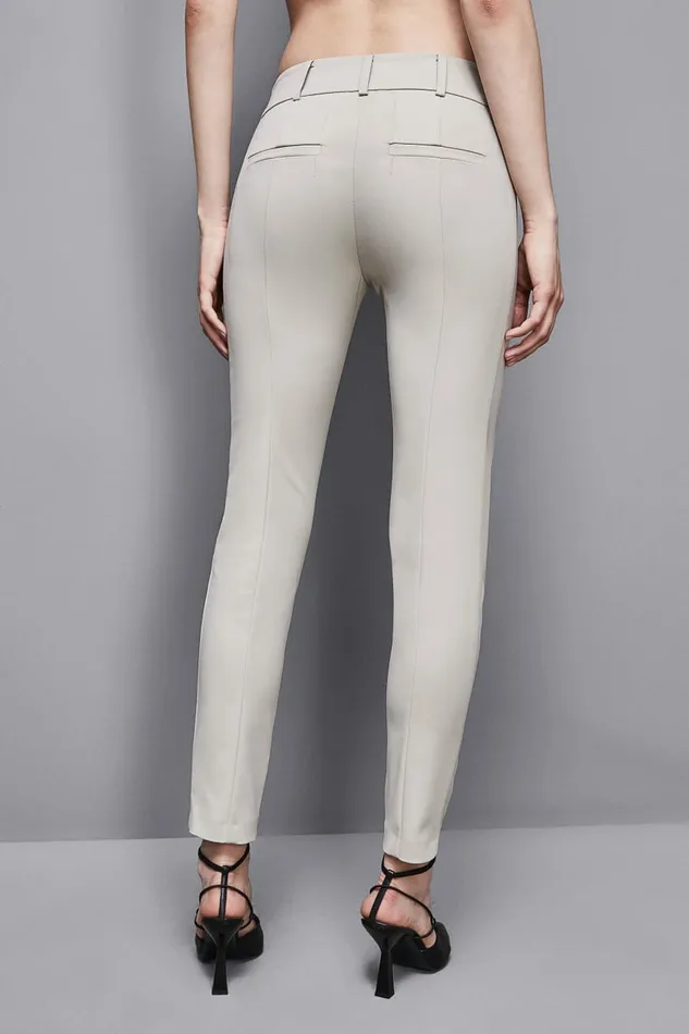 Patrizia Pepe Pants and Jeans Slim Pants Grey 8211 Women