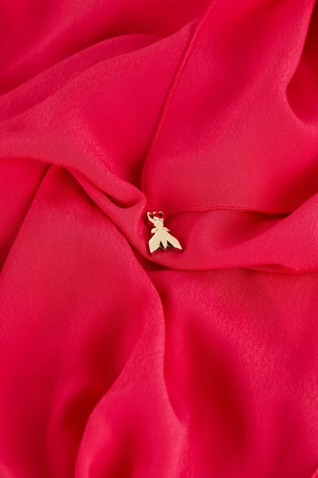 Patrizia Pepe Scarves Crepe Stole Pink 8211 Women