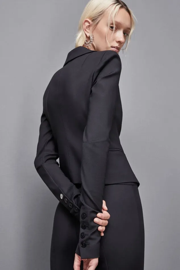 Patrizia Pepe Tailleur 1Button Jacket Black 8211 Women