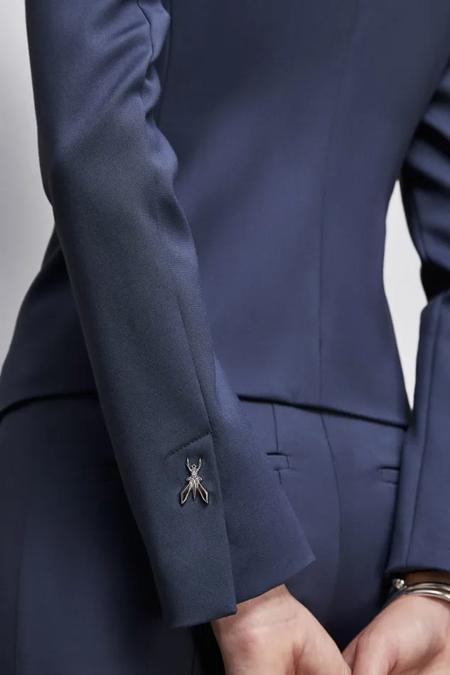 Patrizia Pepe Tailleur 2Button Slim Jacket Blue 8211 Women