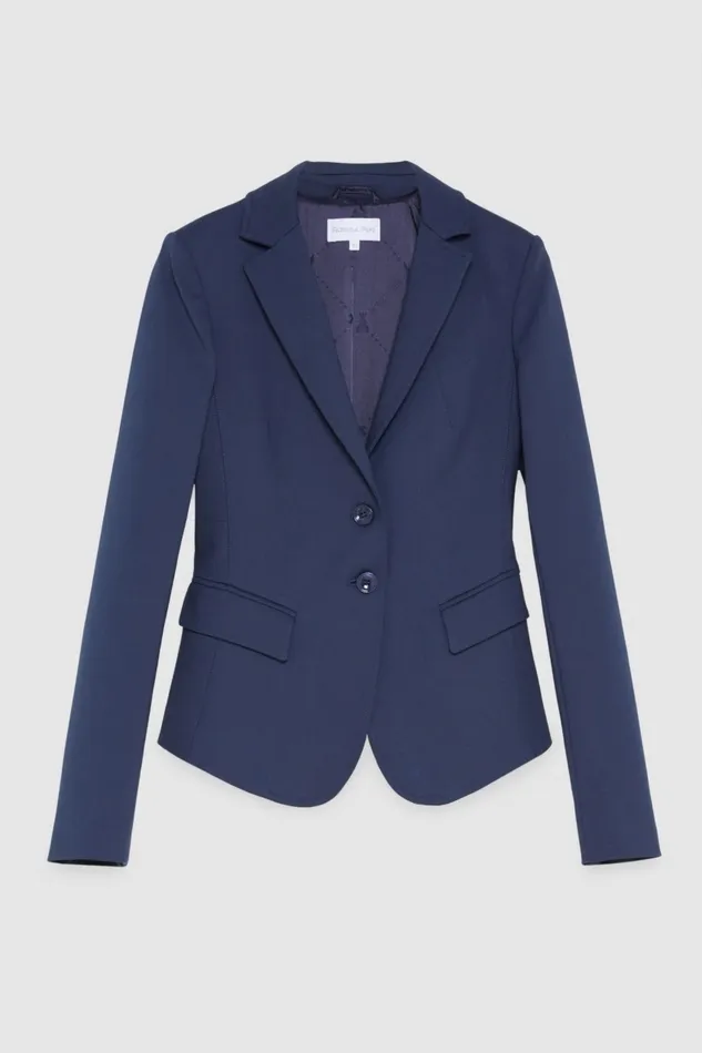 Patrizia Pepe Tailleur 2Button Slim Jacket Blue 8211 Women
