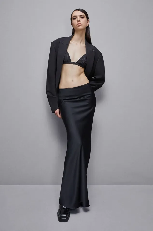Patrizia Pepe Tailleur Flannel Bra Black 8211 Women