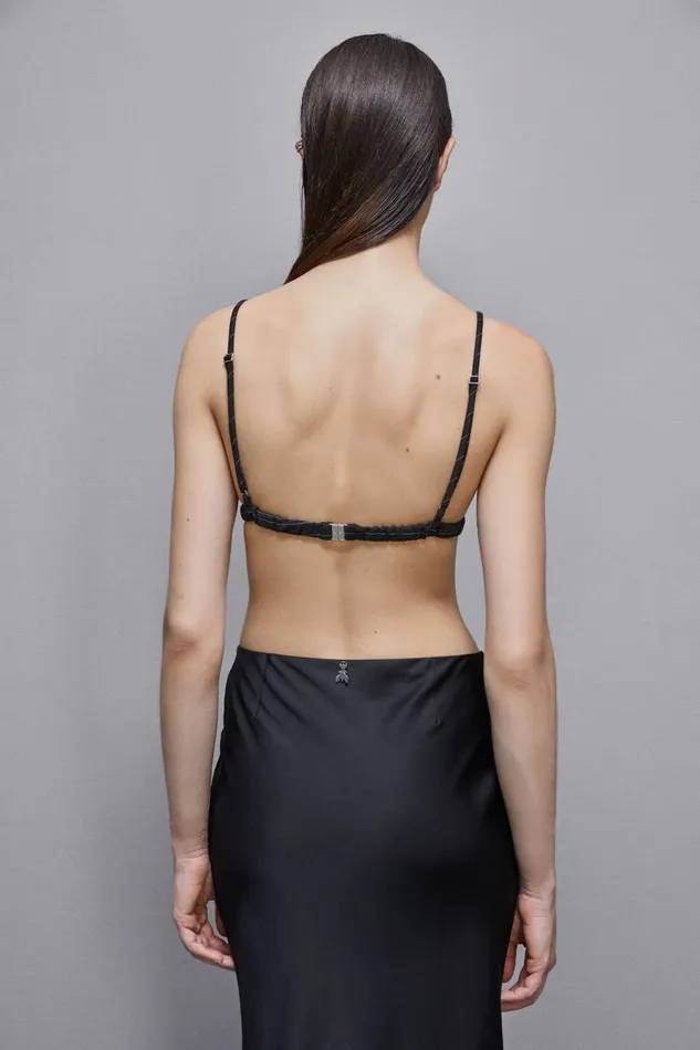 Patrizia Pepe Tailleur Flannel Bra Black 8211 Women