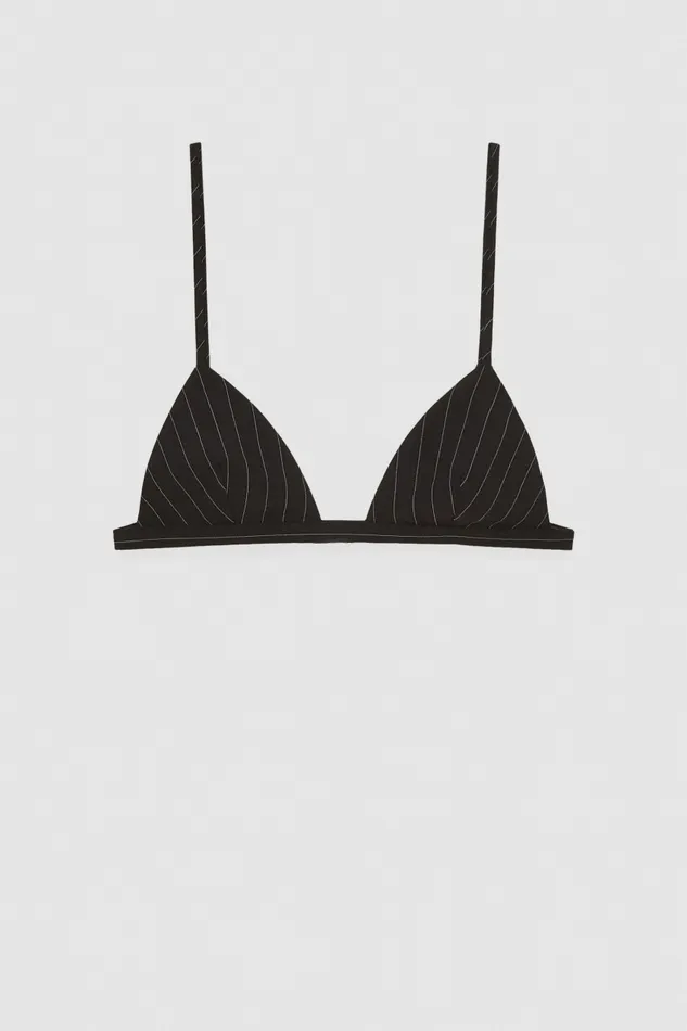 Patrizia Pepe Tailleur Flannel Bra Black 8211 Women