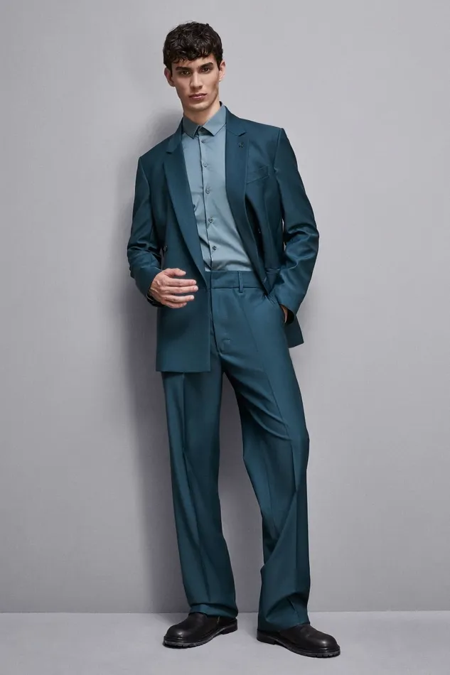 Patrizia Pepe Tops and Shirts Cotton Poplin Regular Shirt Green 8211 Men