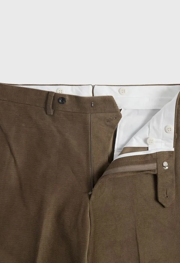 Paulstuart James Horizontal Corduroy Trouser Aubergine Mens Pants Paulstuart James Horizontal Corduroy Trouser Aubergine Mens Pants