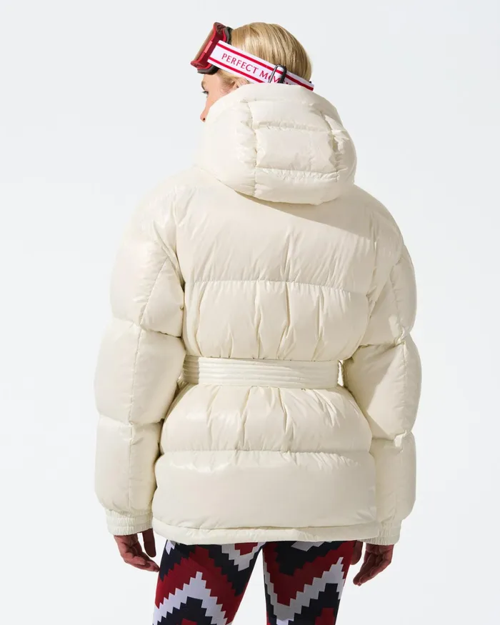 Perfect Moment Maya Down Parka Jacket White Women Ski Jackets