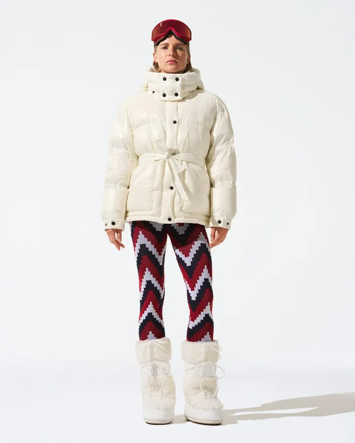 Perfect Moment Maya Down Parka Jacket White Women Ski Jackets