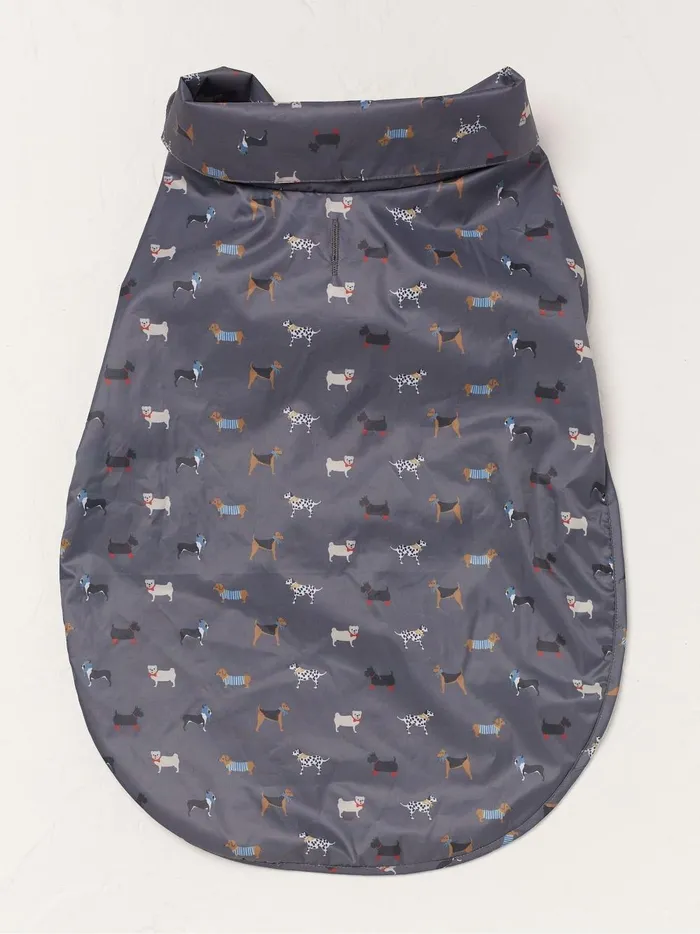 Pet Accessories Fat Face Grey Marching Dogs 55cm Raincoat