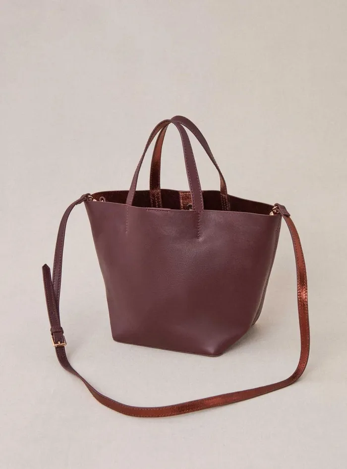 Petite Mendigote Baskets Fw24 Petit Sac Sweety Cuir Bordeaux 8211 Women