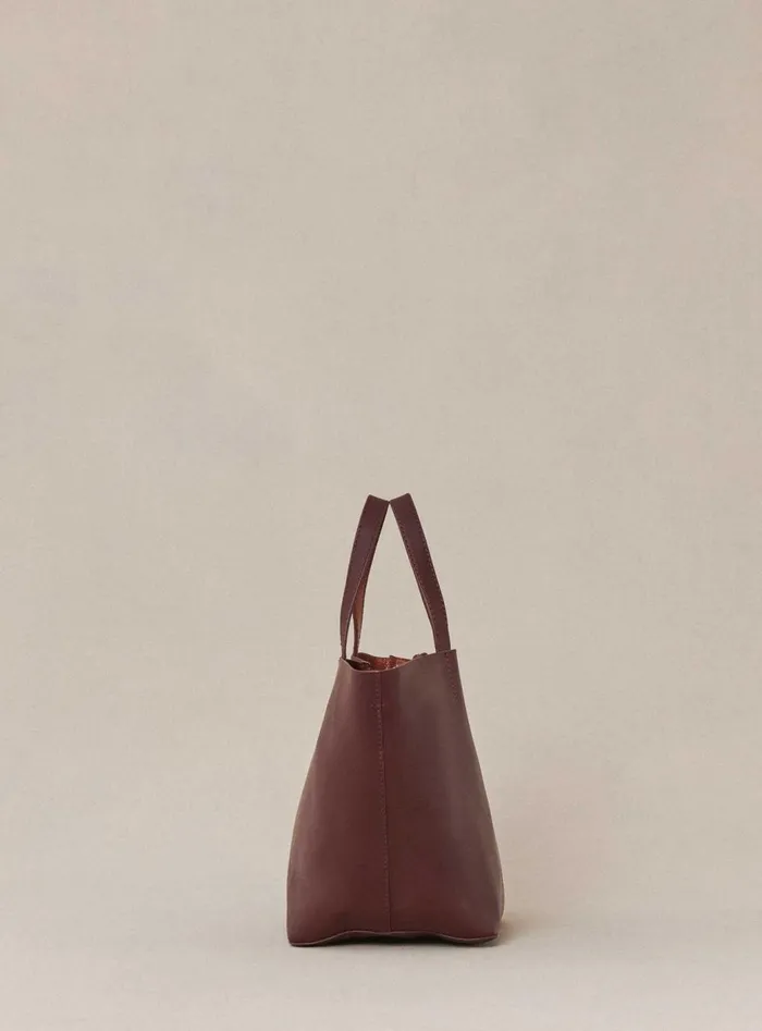 Petite Mendigote Baskets Fw24 Petit Sac Sweety Cuir Bordeaux 8211 Women