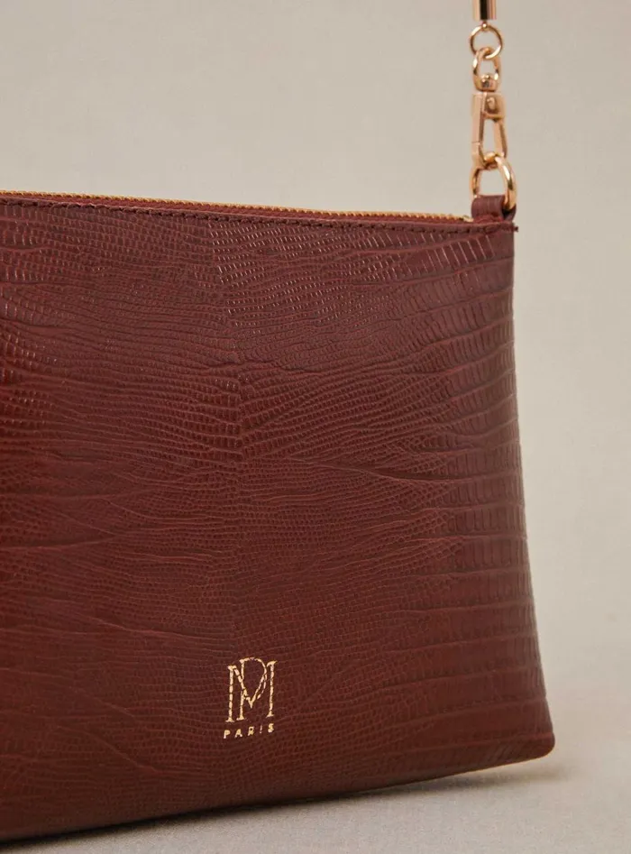 Petite Mendigote Leather Bags Fw24 Sac Serion Serpent Cognac 8211 Women