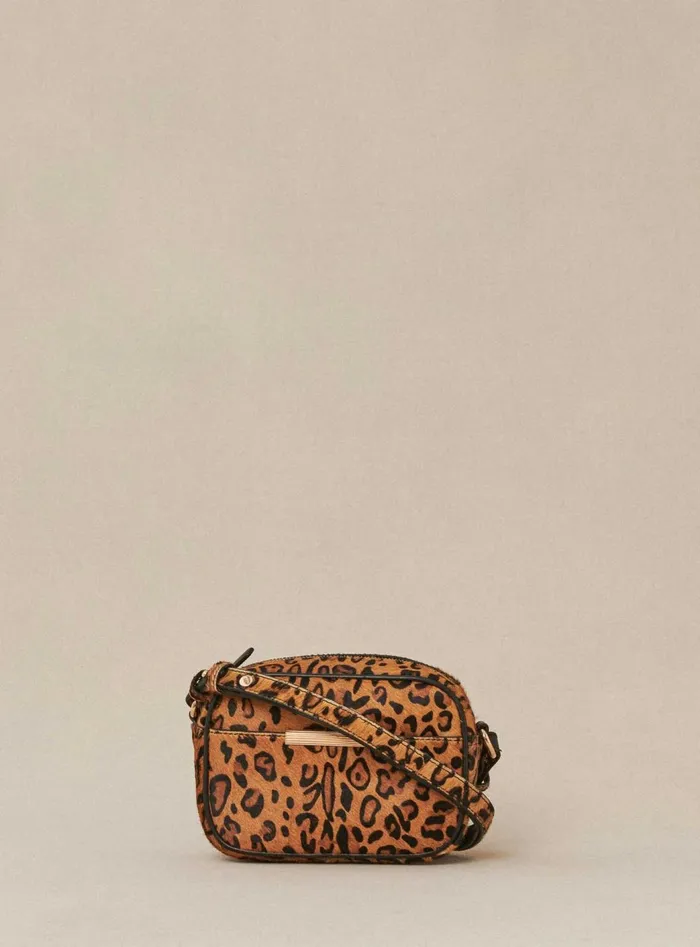Petite Mendigote Shoulder Bags Fw24 Sammy Petit Pony Et Cuir Leopard 8211 Women